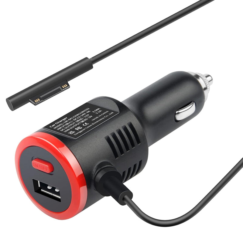 42W 12V 2.58A Surface Car Charger, Power Supply For Microsoft Surface Pro 3/Pr