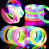 178 Pcs 2026 Glow In Dark New Year Party Kit with LED Glasses, Bracelets, and Necklaces