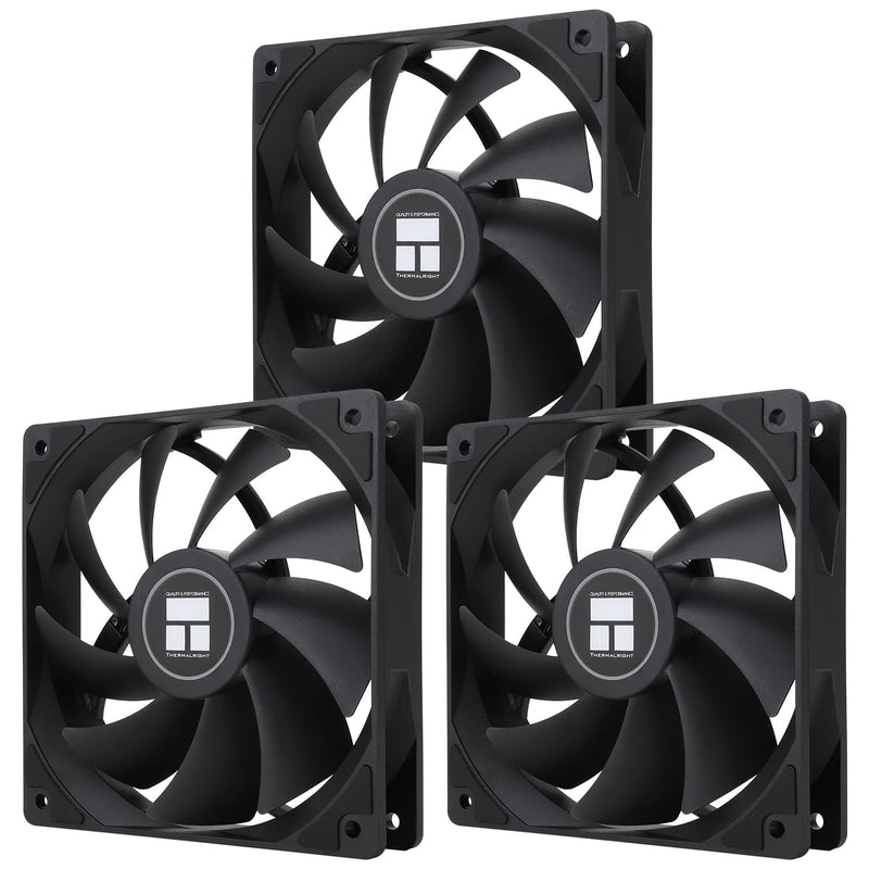 Thermalright TL-C12C X3 CPU Fan 120mm Case Cooler Fan, 4pin PWM Silent Compute