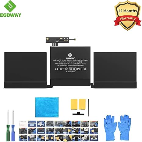 MacBook Pro Battery A1708 A2159 A2289 A2338 Replacement A1713 A2171