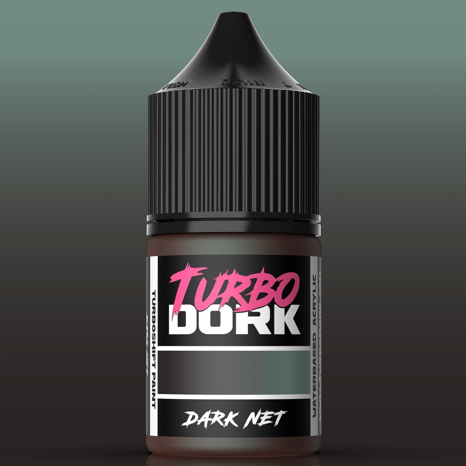 Dark Net Turboshift Acrylic Paint 22Ml Bottle - Water-Based Non-Toxic Metallic Color Shifting Paint