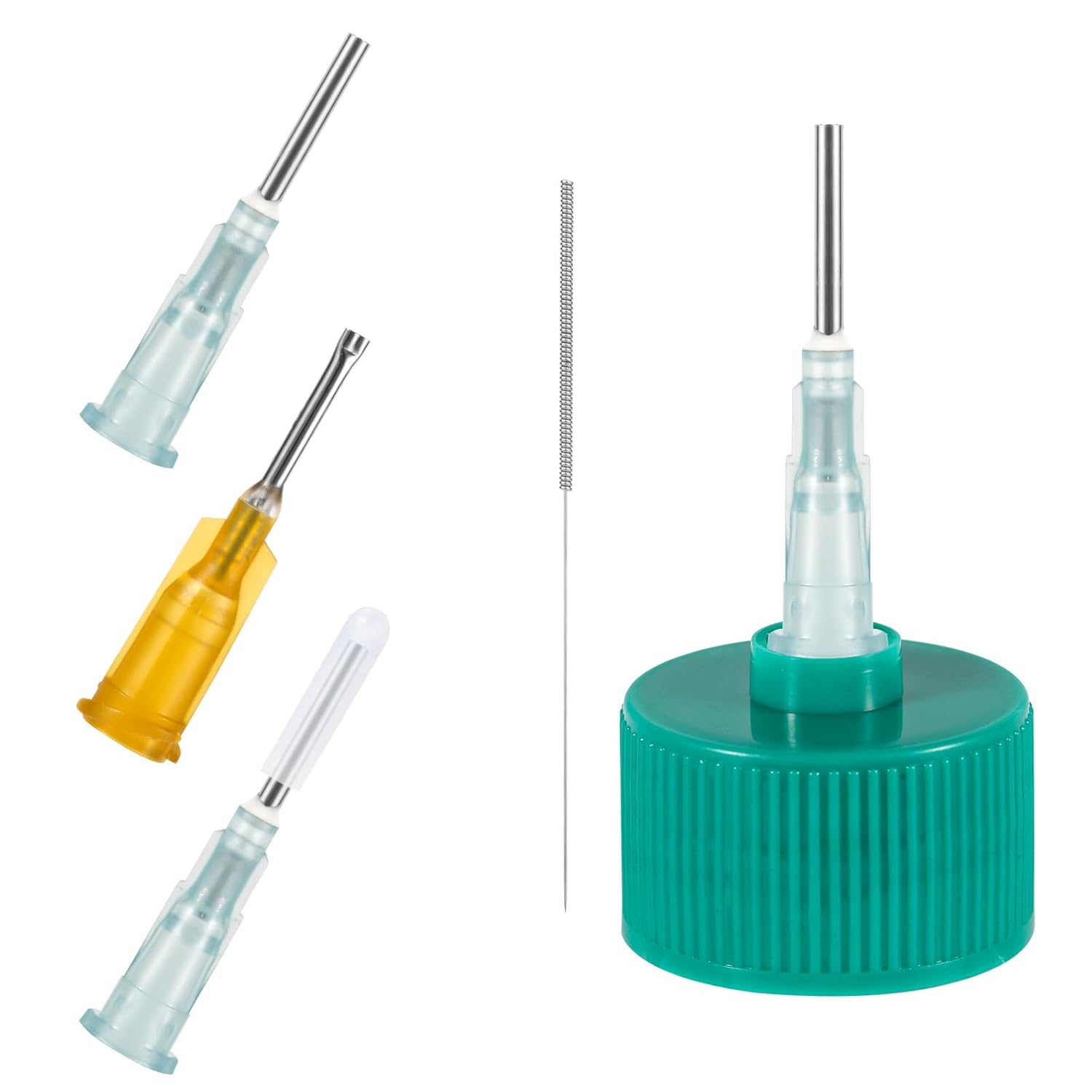 41Pcs Precision Applicator Caps Set, Precision Tip Applicator Caps For 2Oz Acrylic Paint Bottles Precision Bottle Caps For Car Freshie Supplies