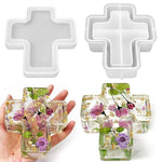 Cross Box Silicone Mold, Jar Storage Silicone Mold For Resin, Clay, Gypsum Casting