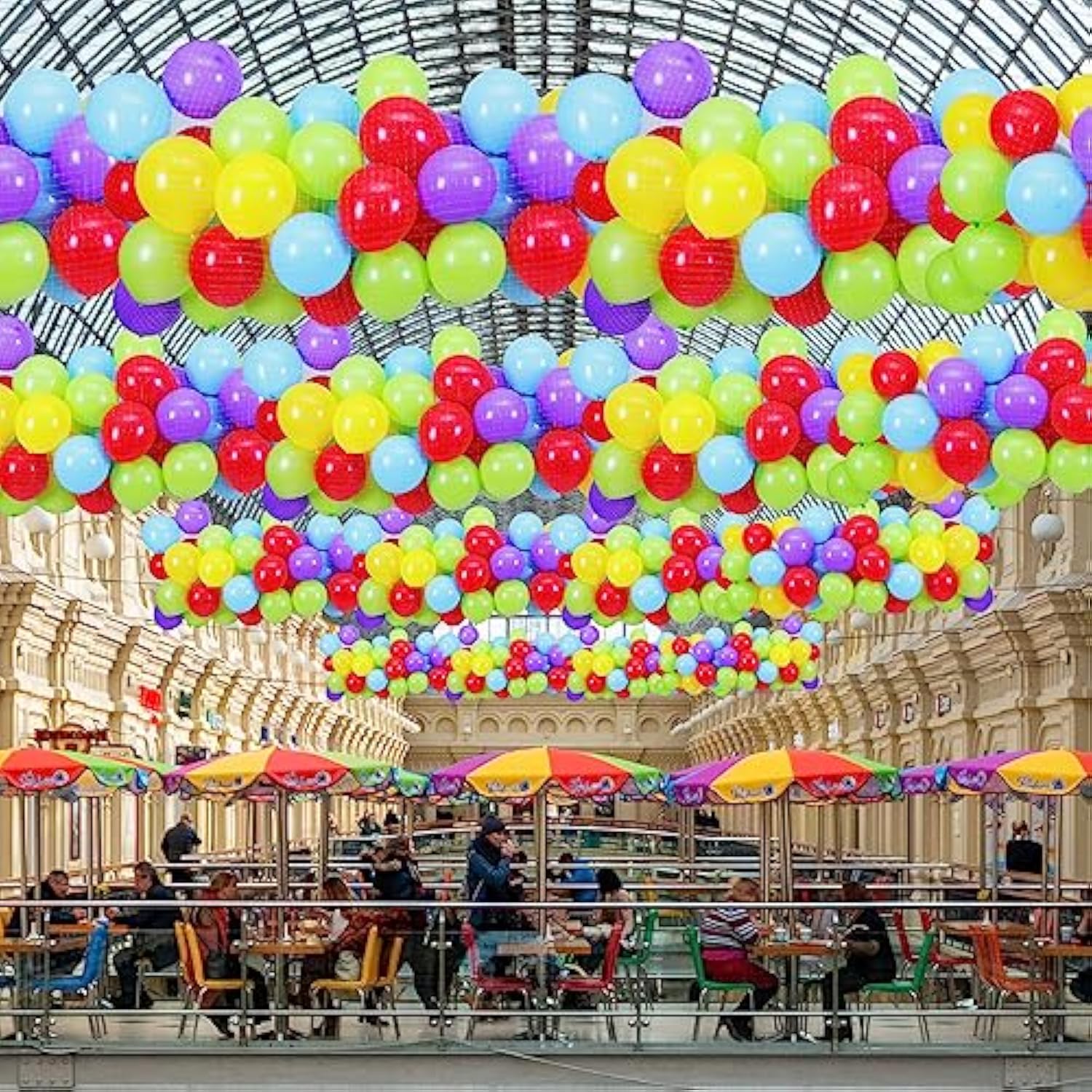 Balloon Drop Net for Ceiling, Wedding, Party, Baby Shower, 7.9x3.3 Ft