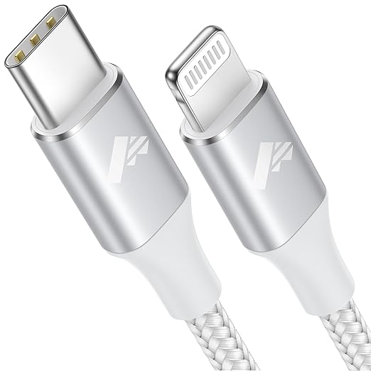 Apple MFi Certified USB C to Lightning Cable 10FT Braided Fast Charging Cord for iPhone 14 13 12 11 iPad
