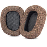 G933 G633 Replacement Earpads Ear Cushions Compatible With Logitech G933S G633S G935 635 Gaming Headset Upgrade Ear Pads Parts (Brown Fabric+Headband)