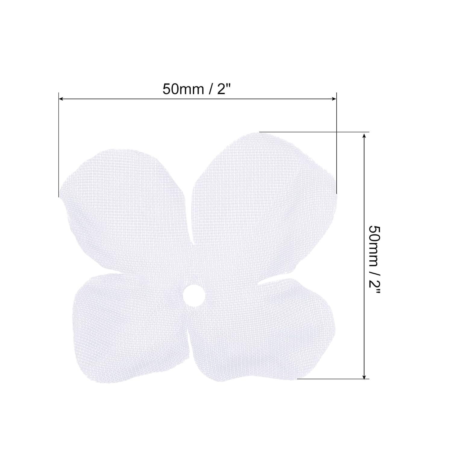Artificial Flower Petals, 500Pcs Fake Flowers Silk Petal Decoration Supplies For Wedding Decor Bridal Party Event, White