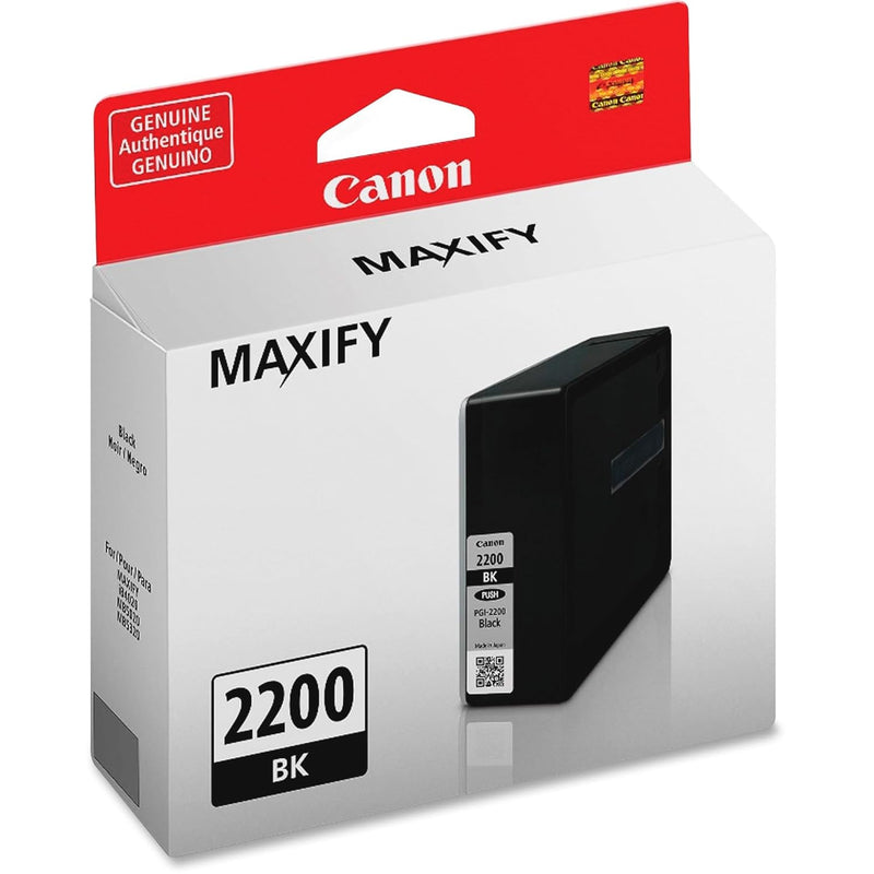 Canon PGI-2200 Pigment Black Ink for IB, MB Series Printers, Multiple Models