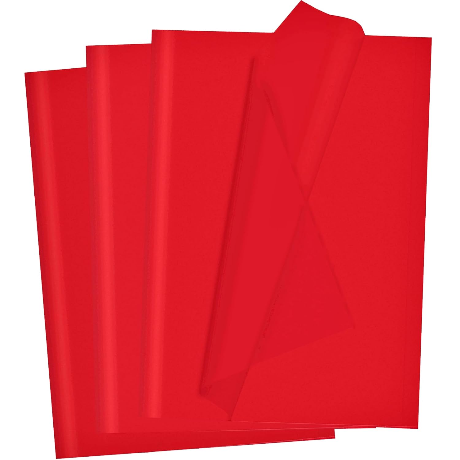 Red Tissue Paper For Gift Bags 40 Sheets Valentines Day Weddings Birthday Fall Decoration Sunflower Diy Art Crafts Packaging Wrapping Paper Bulk, 14 X 20 Inch