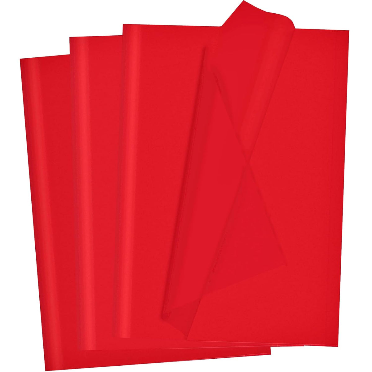 Red Tissue Paper For Gift Bags 40 Sheets Valentines Day Weddings Birthday Fall Decoration Sunflower Diy Art Crafts Packaging Wrapping Paper Bulk, 14 X 20 Inch