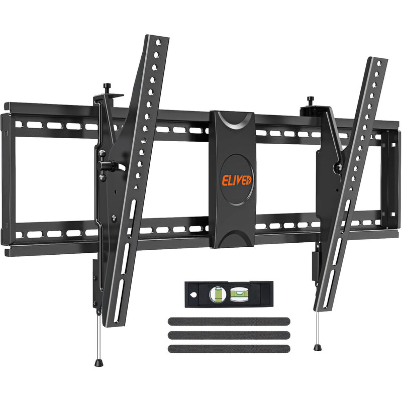 Tv Wall Mount For Most 42-86 Inch Tvs, Max Load Capacity 120 Lbs. Tilting Tv M