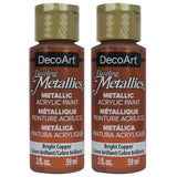 Dazzling Metallics Acrylic Paint 2oz-Bright Copper