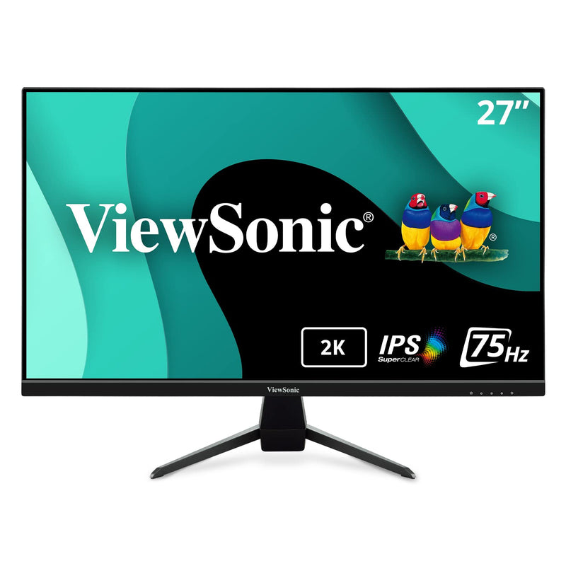 ViewSonic VX2767U-2K 27 Inch 1440p IPS Monitor with 65W USB C, HDR10 Content S