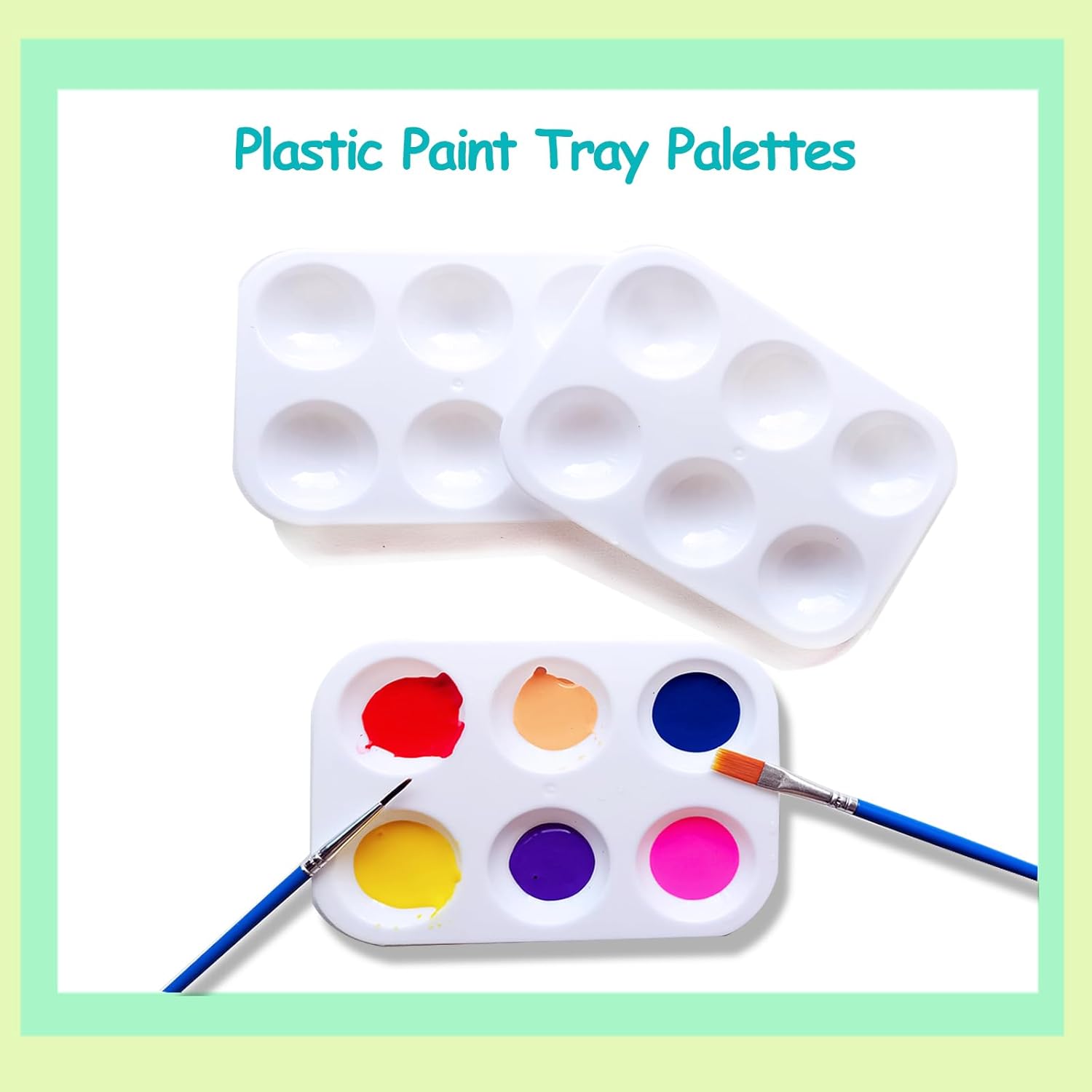300Pcs Mini Acrylic Paint Set, 20 Pack 3Ml 12 Colors Paint Bulk With 40Pcs Brushes And 20Pcs Palettes, Acrylic Paint Strips For Kids, Perfect For Birthday Party Home Classroom Favors
