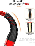 2 Pack 10FT MFi Certified Lightning Cable Long Fast Charging iPhone Charger Cord