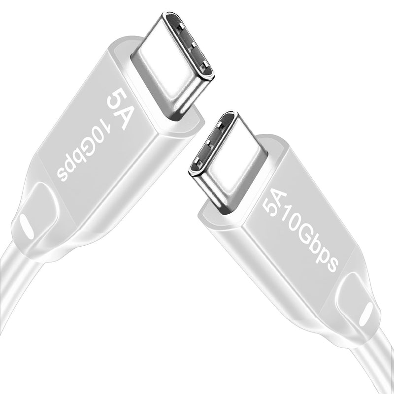Usb C To Usb C 3.1 Cable 10Ft, 10Gbps Usb 3.1 Gen 2 Cable, 4K@60Hz Monitor Cor