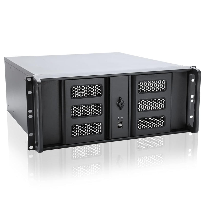 4U Rackmount Server Chassis With 3 X 5.25 Front Bays