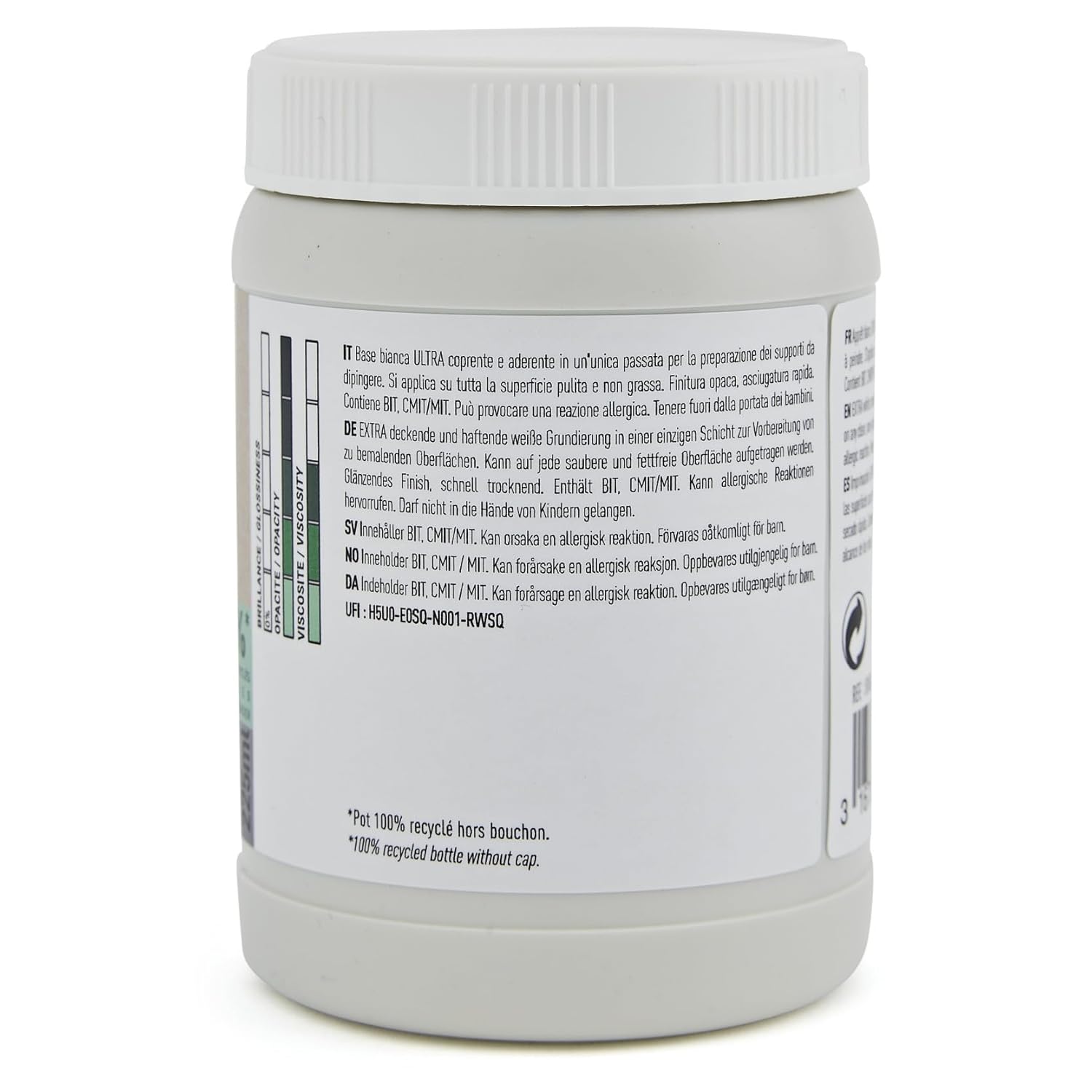 Pébéo Gesso Studio Green Single Coat 225 ml