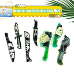 Dagger Resin Molds Keychain Epoxy Casting Mold Scary Knife Silicone Mold Jewelry Making Supplies Michael Myers For Diy Pendant Horror Halloween Decorations