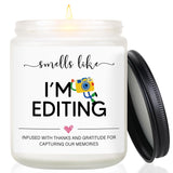 Photographer Gifts For Women Men, Photographer Thank You Gift Christmas Birthday Gift For Photographers, Camera Lovers-Photography Accessories, Photography Lover Gifts Ideas, Lavender Scent Candles