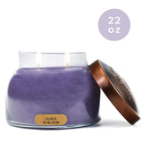 A Cheerful Giver - Lilacs In Bloom Mama Scented Glass Jar Candle (22oz) with Lid & True to Life Fragrance Made in USA