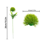 36Pcs Dandelion Artificial Flowers, Artificial Flowers For Decoration Fake Plants Bouquet Plastic Flowers For Home Decoration Wedding Decor Flower Arrangment Green