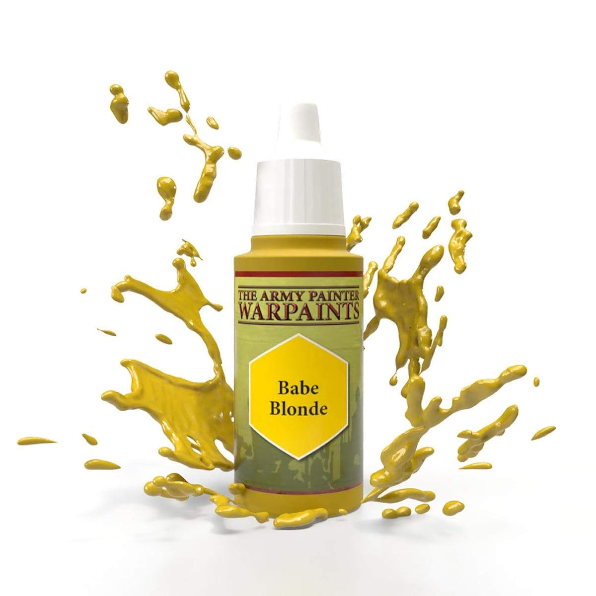Babe Blonde Warpaint - Acrylic Non-Toxic Heavily Pigmented Water Based Paint For Tabletop Roleplaying, Boardgames, And Wargames Miniature Model Painting