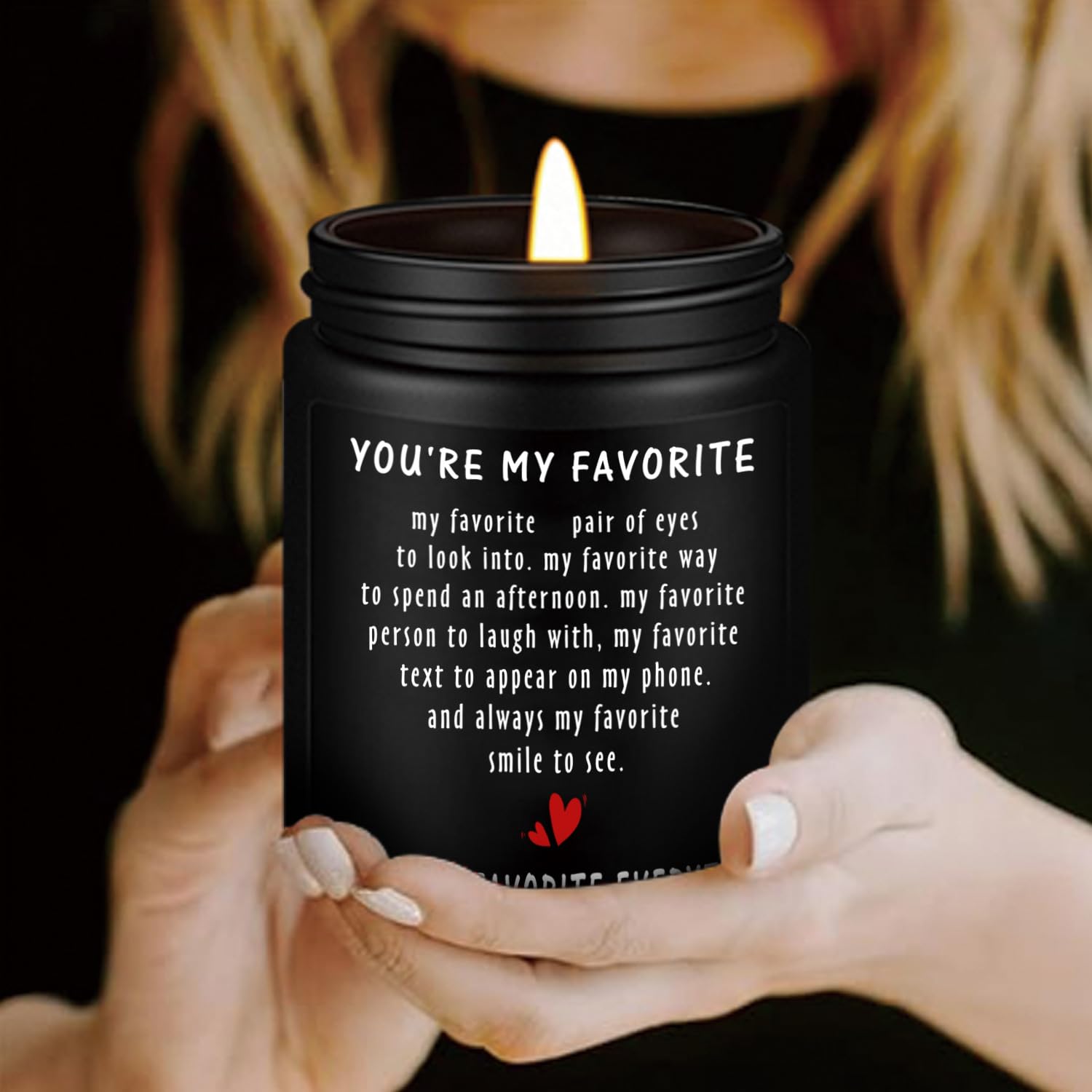 Valentines Day Gifts For Boyfriend From Girlfriend Love Candle Funny Gifts For Husband From Wife - 7 Oz Lavender Scented Soy Canle - Romantic Birthday Anniversary Presents For Him Men