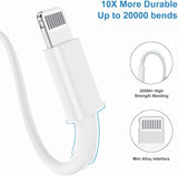 10FT USB C to Lightning Cable MFi Certified Long iPhone Fast Charging Cord