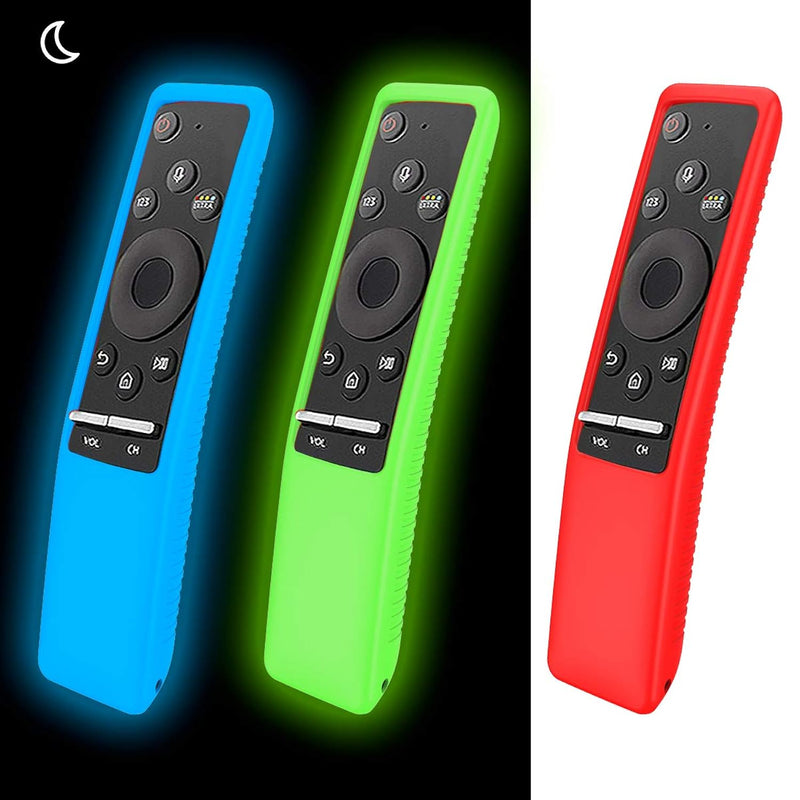 3 Pack Silicone Protective Case For Samsung Smart Tv Remote Control Bn59 Serie