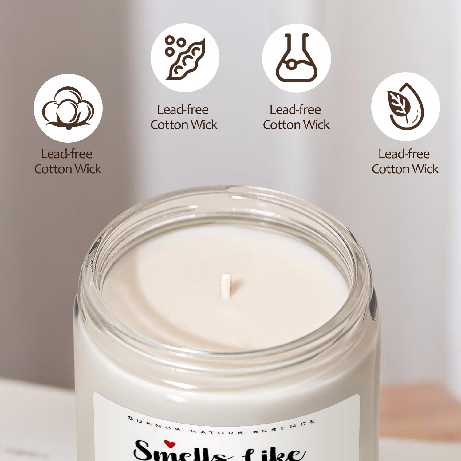 Farewell Themed Candle - Lavender Scented Soy Wax Candle - Funny Coworker Leaving Gift For Women