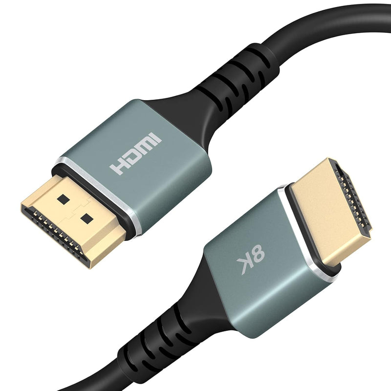 8K Hdmi Cable 6.5Ft, Hdmi 2.1 Cable High Speed, Support 4K@120Hz 8K@60Hz Ultra