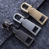 9 Pieces Zipper Pull Replacement Metal Zipper Pull Repair Zipper Pull