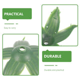 120Pcs Artificial Flower Calyxes Plastic Sepals Base For Diy Artificial Flowers Craft Supplies Lightweight Flower Receptacles For Home Decor And Floral Arrangements