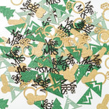 300 Pc Camp Bachelorette Table Confetti Gold Glitter Miss To Mrs & Tent Decor