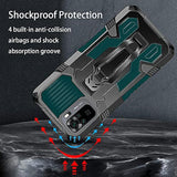 Xiaomi Redmi Note 10 4G/Redmi Note 10S Case with [2 Pack]