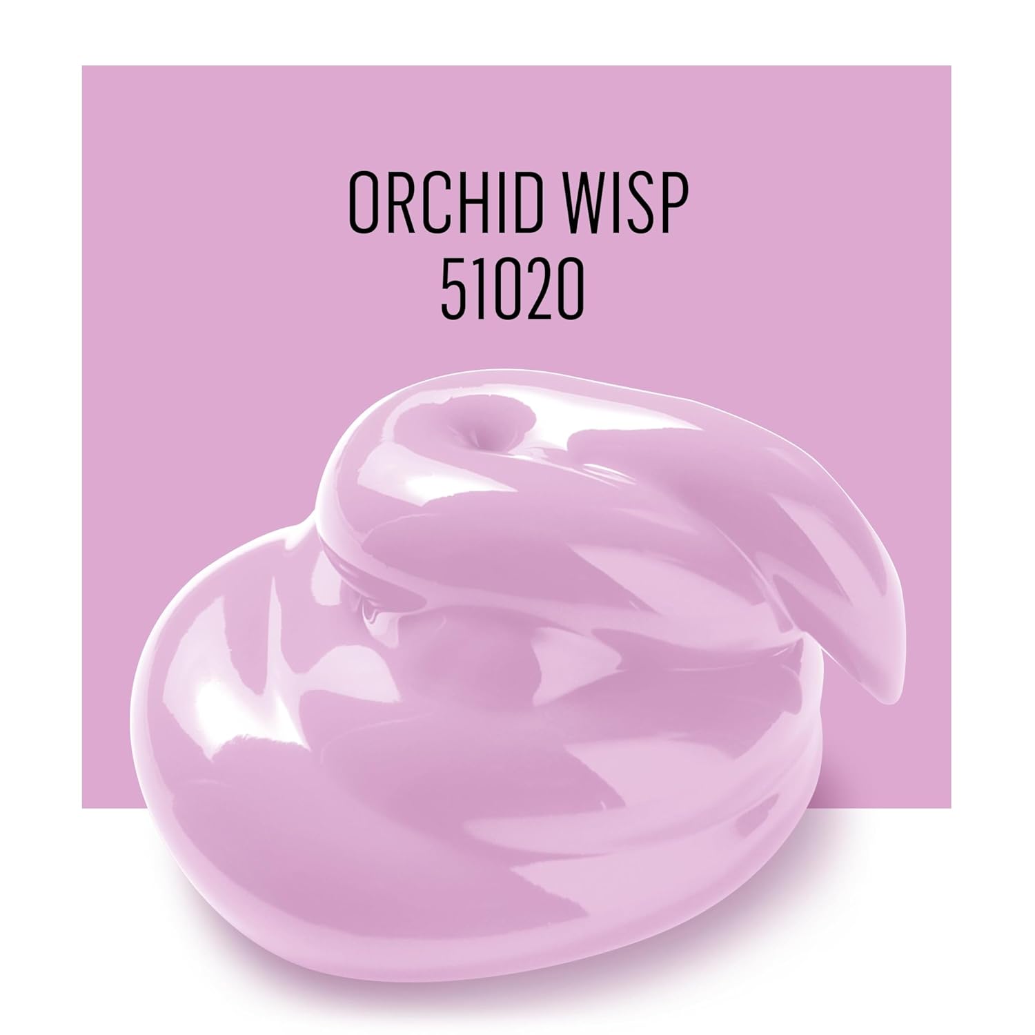 FolkArt Acrylic Craft Paint, Orchid Wisp 2 fl oz Premium Matte Finish Paint, Perfect For Easy To Apply DIY Arts And Crafts, 51020