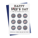Funny Fathers Day Card For Husband Boyfriend Fiance 4X6 Rude Naughty Romantic Interactive Happy Dilf Scratch Off Fathers Day Gift Greeting Card With Envelope From Wife Girlfriend Fiancee