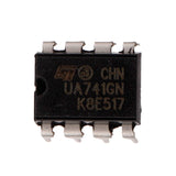 UA741General Purpose High Gain Operational Amplifier UA741CN Single Op Amp DIP-8 (Pack of 20)