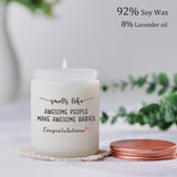 New Mom Gifts For Women After Birth, New Dad New Parents Gifts Package First Time New Baby Candle Mothers Day Christmas Fathers Day Gift