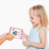 30 Pack Valentines Cards For Kids School Classroom - Heart Shaped Gem Crystal Valentine Exchange Cards Gifts - Gemstone Rock Gem Of A Friend