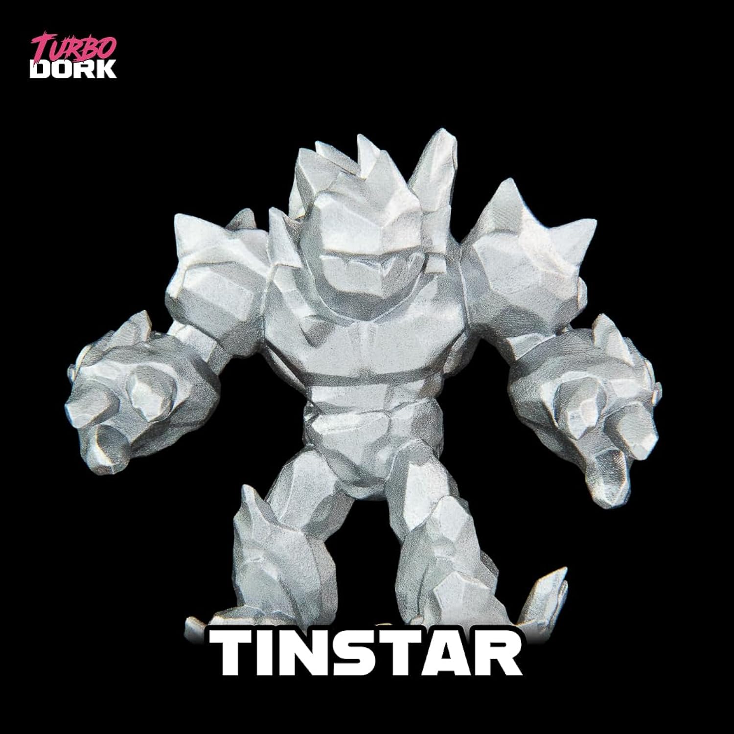 Tin Star Metallic Acrylic Paint 22Ml Bottle - Water-Based Non-Toxic Metallic Finish Paint