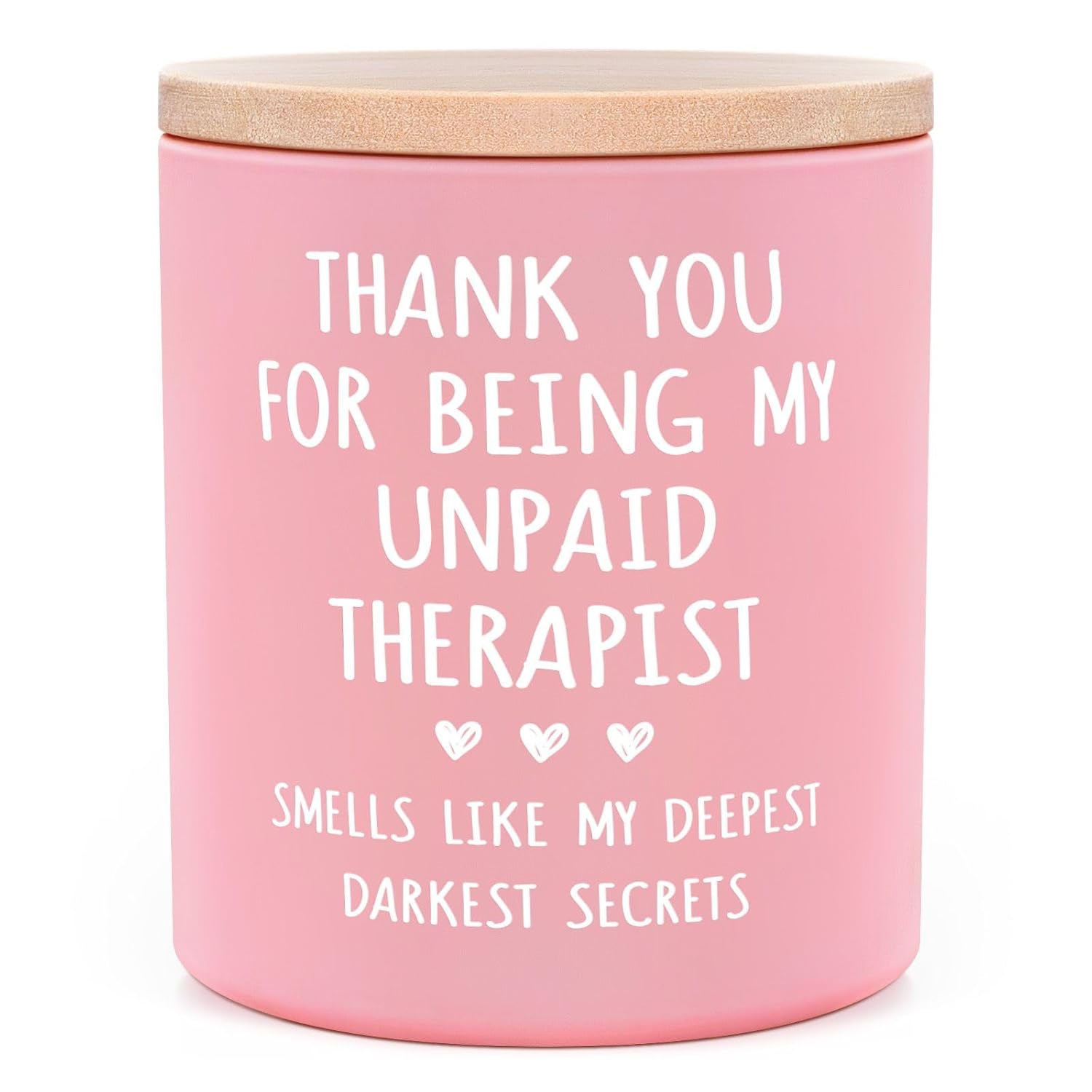 Galentines Day Gifts, Best Friend Birthday Gifts For Women, Unpaid Therapist Candle 10Oz, Friendship Valentines Day Gift For Friends Women Besties, Funny Gag Gift Scented Candles