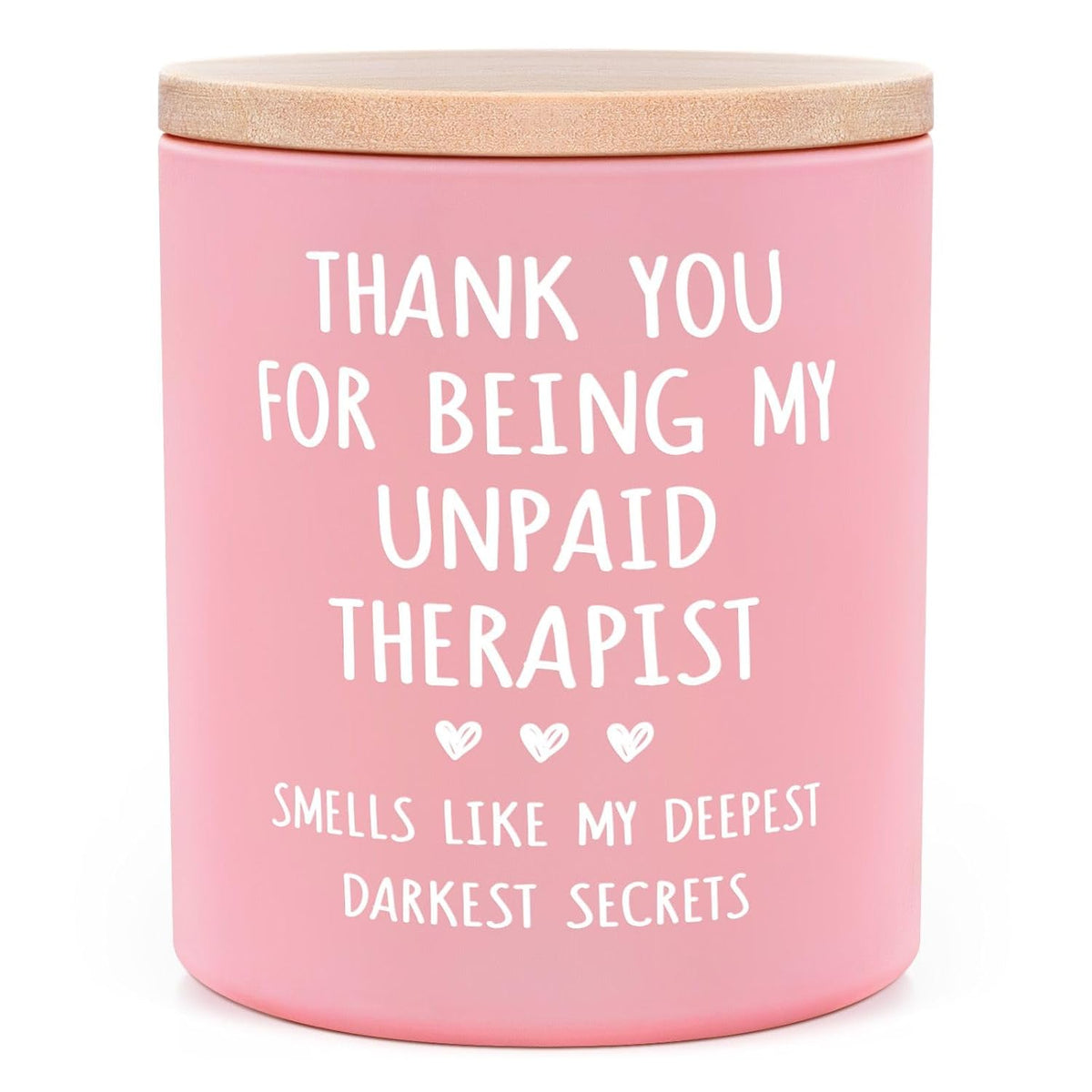 Galentines Day Gifts, Best Friend Birthday Gifts For Women, Unpaid Therapist Candle 10Oz, Friendship Valentines Day Gift For Friends Women Besties, Funny Gag Gift Scented Candles