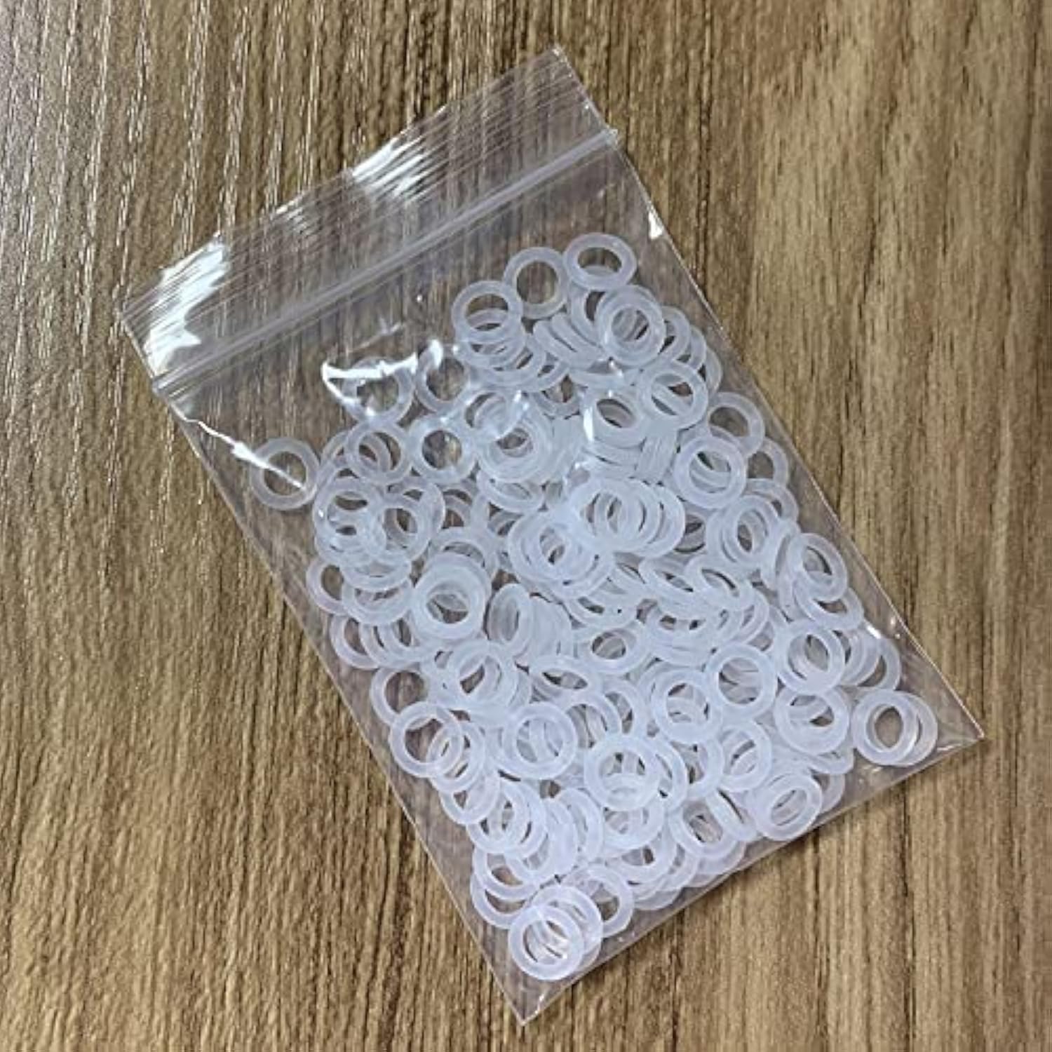 150Pcs Rubber O-Ring Switch Dampeners Keycap 8X5X1.5Mm Clear White Cherry Mx S