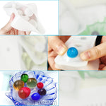 2 Pcs Ball Silicone Resin Molds, Eggs Ball Epoxy Resin Molds Universe Spheroid Molds, Pendant Casting Molds For Resin Crafts, Diy Jewelry Making