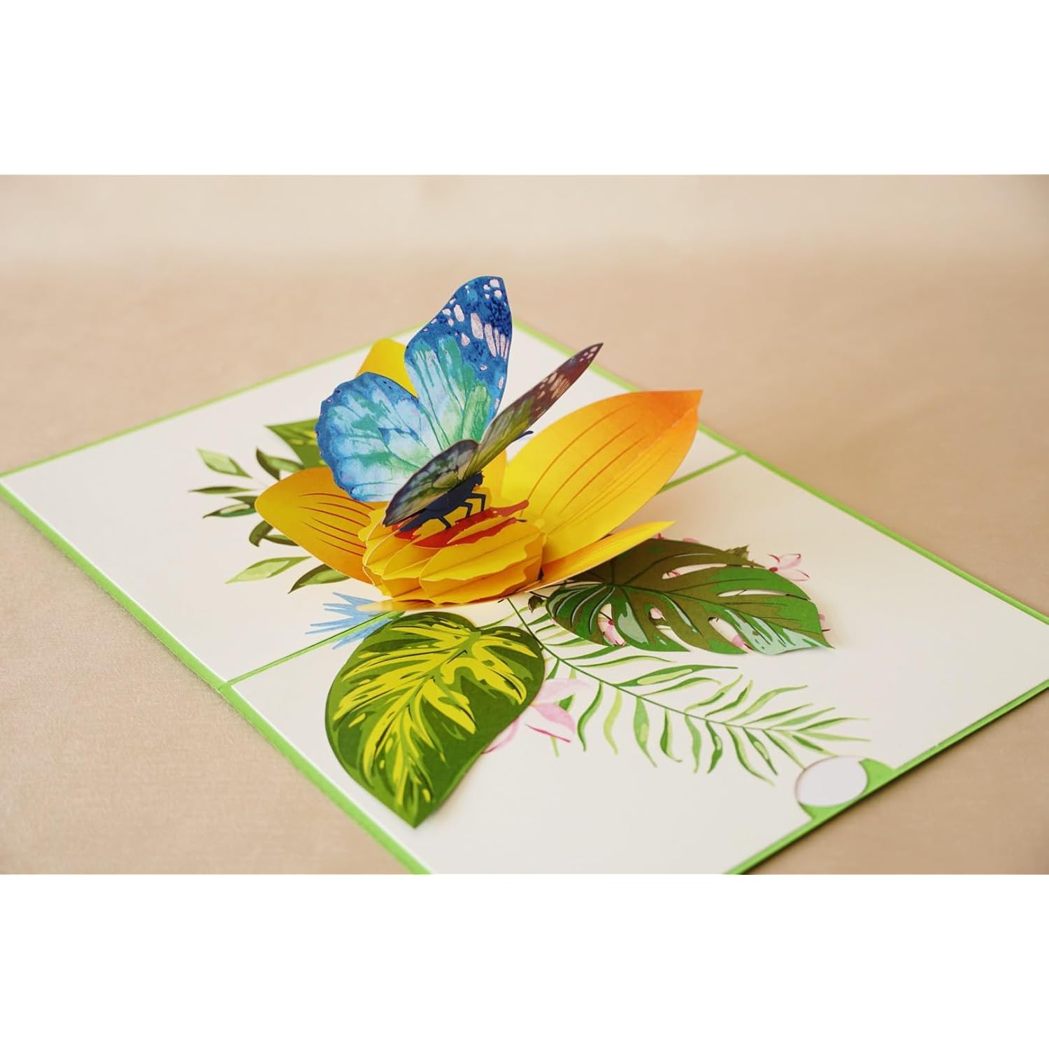 3D Ladybird And Clover Pop Up Card, 3D Insect Card For Girlfriend, Wife, Mum, Grandma, Teacher, Mother Day, Anniversary, Thank You, Good Luck, Thinking Of You, St Patrick Day Card, A23 (F32)