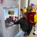 Cars Party Games, Pin The Wheel On The Car, Race Car Party Birthday Party Decorations Supplies Decor For Families Adult Groups