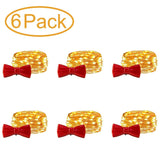 6 Pack Fairy Lights, 20Led Battery Operated String Light, Mini String Lights Copper Wire Firefly Lights For Diy Wedding