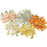 25 Bundles Mini Artificial Daisies Small Daisy Flowers Fake Spring Flowers Decorative Faux Flowers With Stems Home Decorations Multi